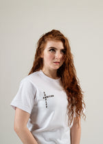 Load image into Gallery viewer, Cross Logo White
